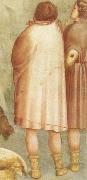 GIOTTO di Bondone Detail of Birth of Christ painting
